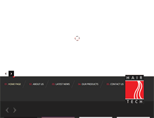 Tablet Screenshot of hairtech.com.au